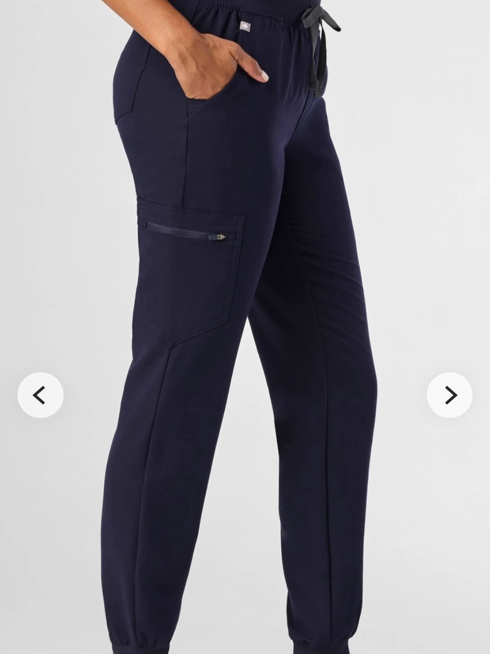 FIGS Zamora Jogger Scrub Pants Women’s M Navy Blue
